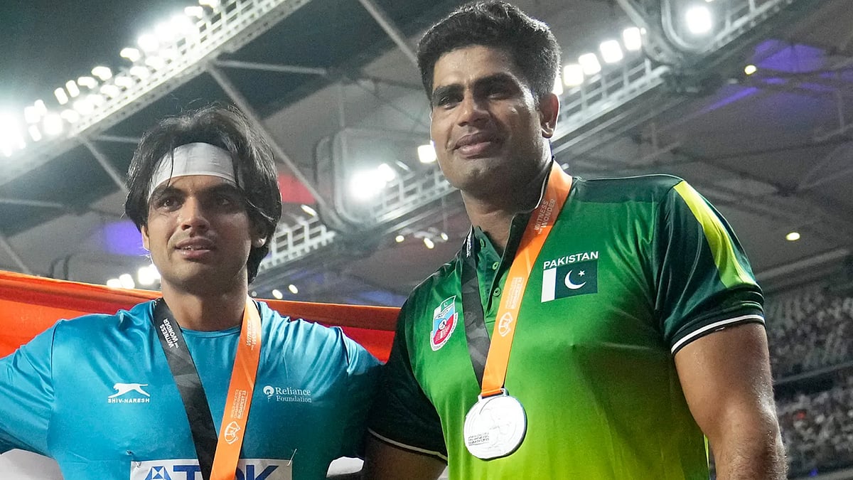 Olympics 2024: "Rivalry ಇದೆ ಆದರೆ..."; ಭಾರತದ Neeraj Chopra ಕುರಿತು ಪಾಕಿಸ್ತಾನದ Arshad Nadeem ಹೆಮ್ಮೆಯ ಮಾತು!